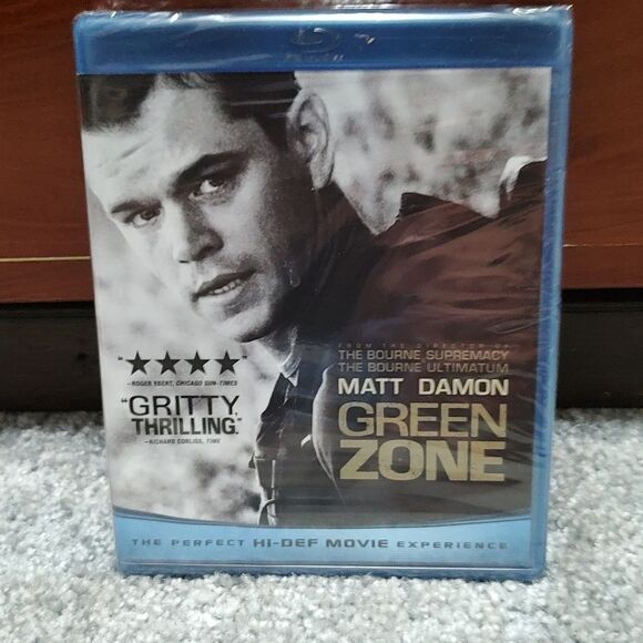 Green Zone (Blu-ray Disc, 2010) Matt Damon, Amy Ryan - Brand New & Sealed - Picture 1 of 3
